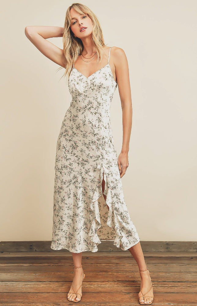 Venus Ruffled Dress - Cream IMBUE Venus Ruffled Dress - Cream IMBUE