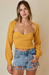 Marigold Tube Top