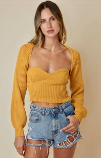 Marigold Tube Top