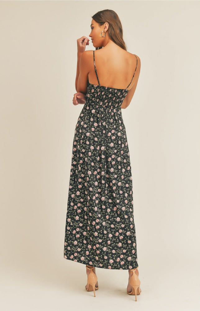 Victoria Floral Dress - Black IMBUE Victoria Floral Dress - Black IMBUE